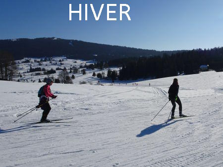 ski de fond au stade de l'Orbe