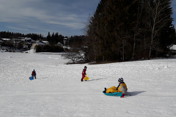 Luge au stade de l'Orbe