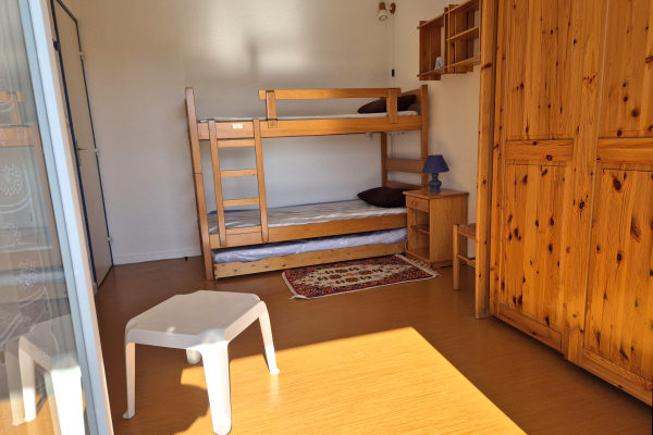 La chambre avec lits superposés 1 pers.